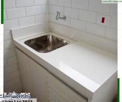 مطابخ وحمامات من قرص الكوريان corian