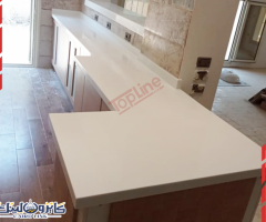 solid surface (Corian) for countertop and kitchen