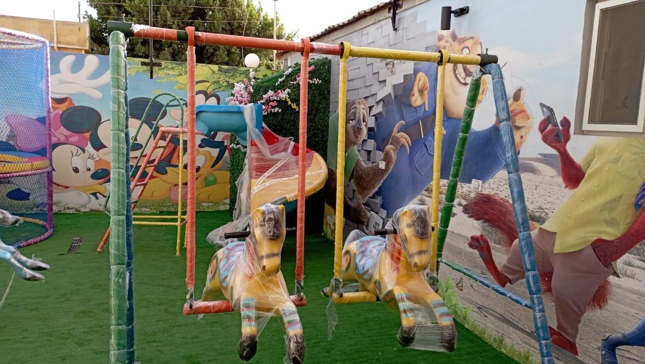 العاب اطفال الاخلاص فيبر جلاس للمدارس