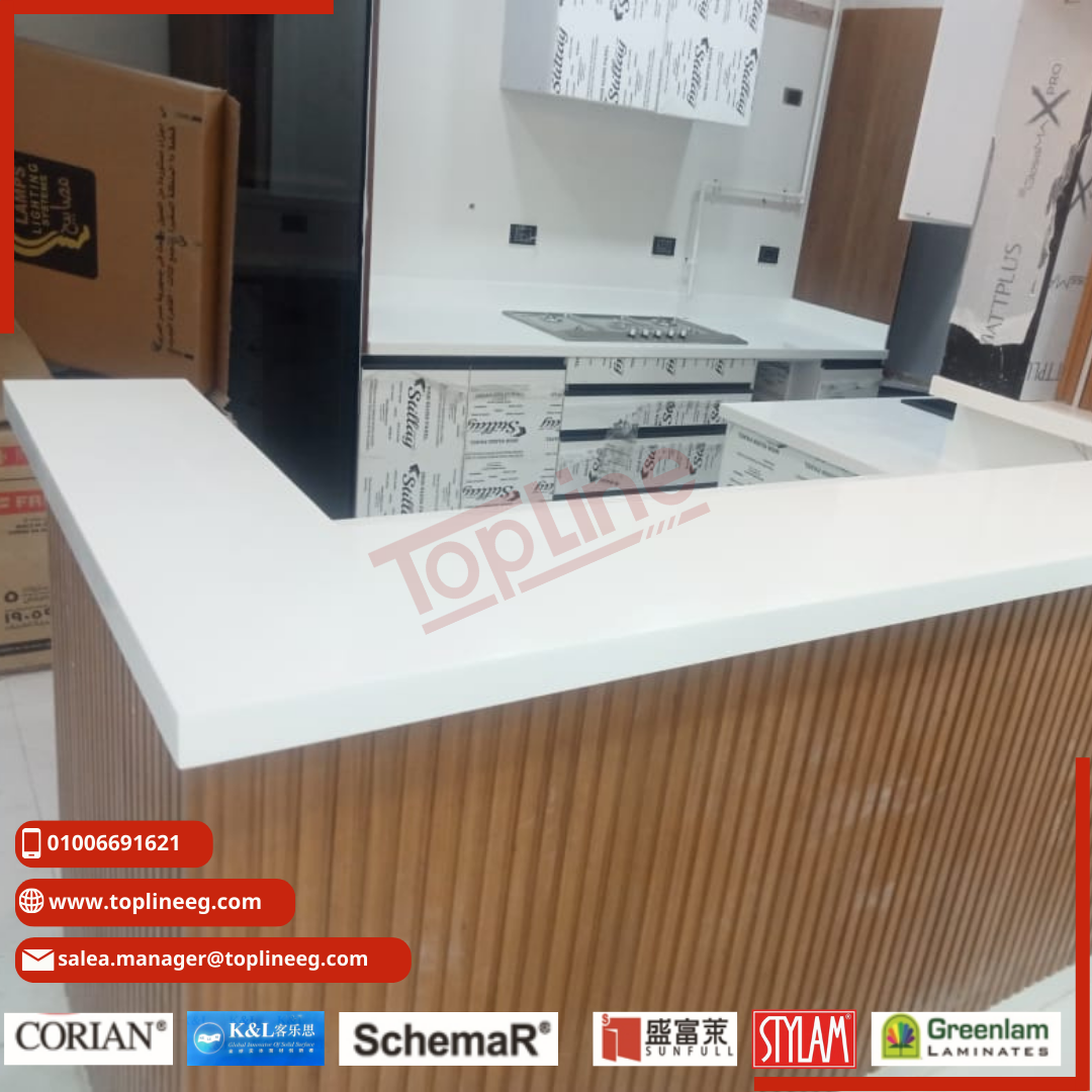 كونترات توب -كوريان - رخام صناعى