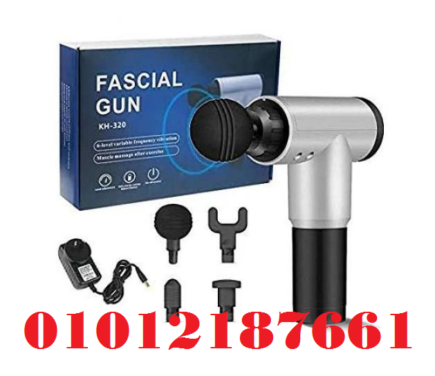 جهاز المساج المسدس متعدد الاستخدام - Fascial Gun لتخفيف الآلام والاسترخاء01012187661