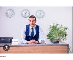 مطلوب موظف استقبال - 1