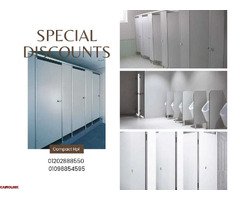 قواطيع hpl كومباكت hpl قواطيع حمامات اكسسوارات استانلس - 1