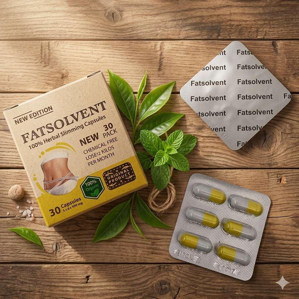  كبسولات فات سولفينت للتخسيس Fat Solvent