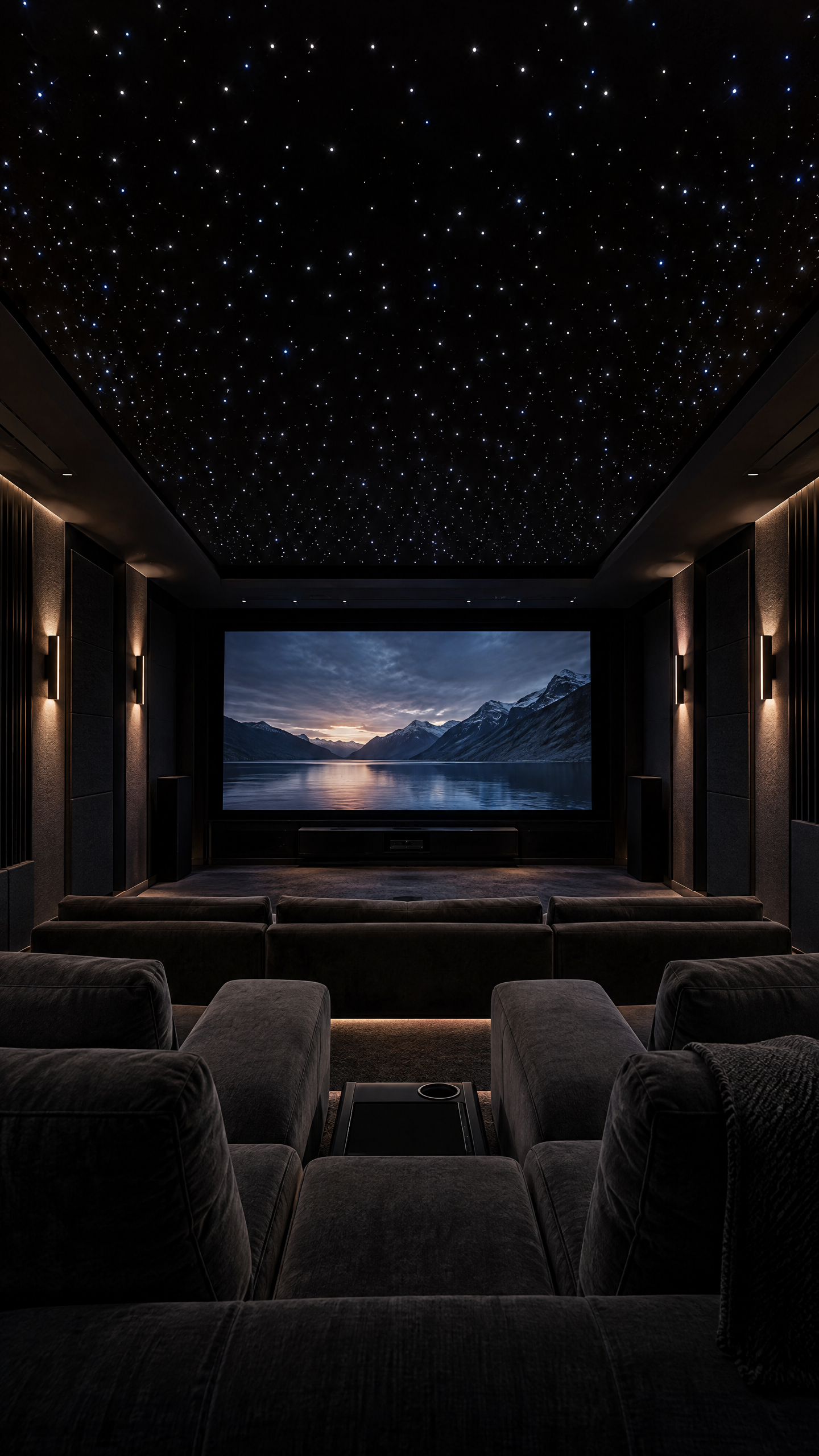 Galaxy Ceiling Stars Decor اسقف الجالاكسي سيلينج ألياف ضوئية الفيبر اوبتكس 